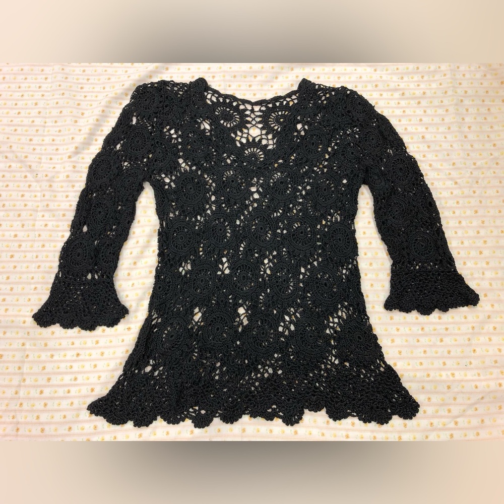 Beautiful Handmade Lace Shirt